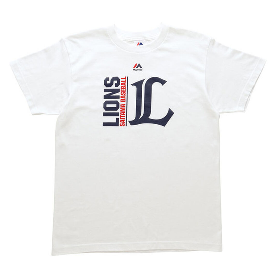 埼玉西武ライオンズ　ロゴＴシャツ（ホワイト）　Ｌ