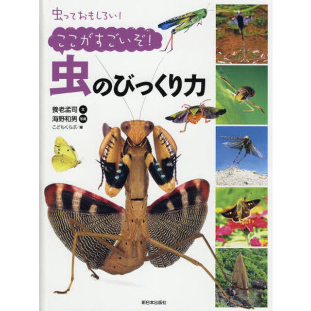 虫っておもしろい！　〔２〕「ここがすごいぞ！虫のびっくり力」
