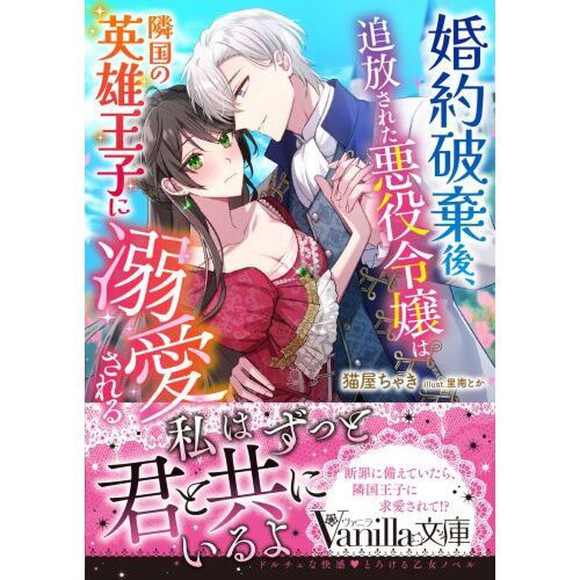 婚約破棄後、追放された悪役令嬢は隣国の英雄王子に溺愛される