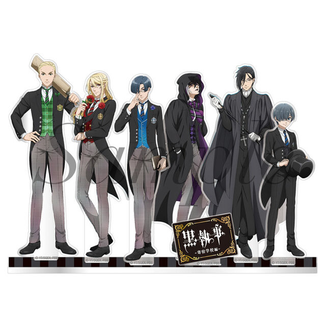 アニメ『黒執事 -寄宿学校編-』　アクリルジオラマ（2024年8月以降発売予定）