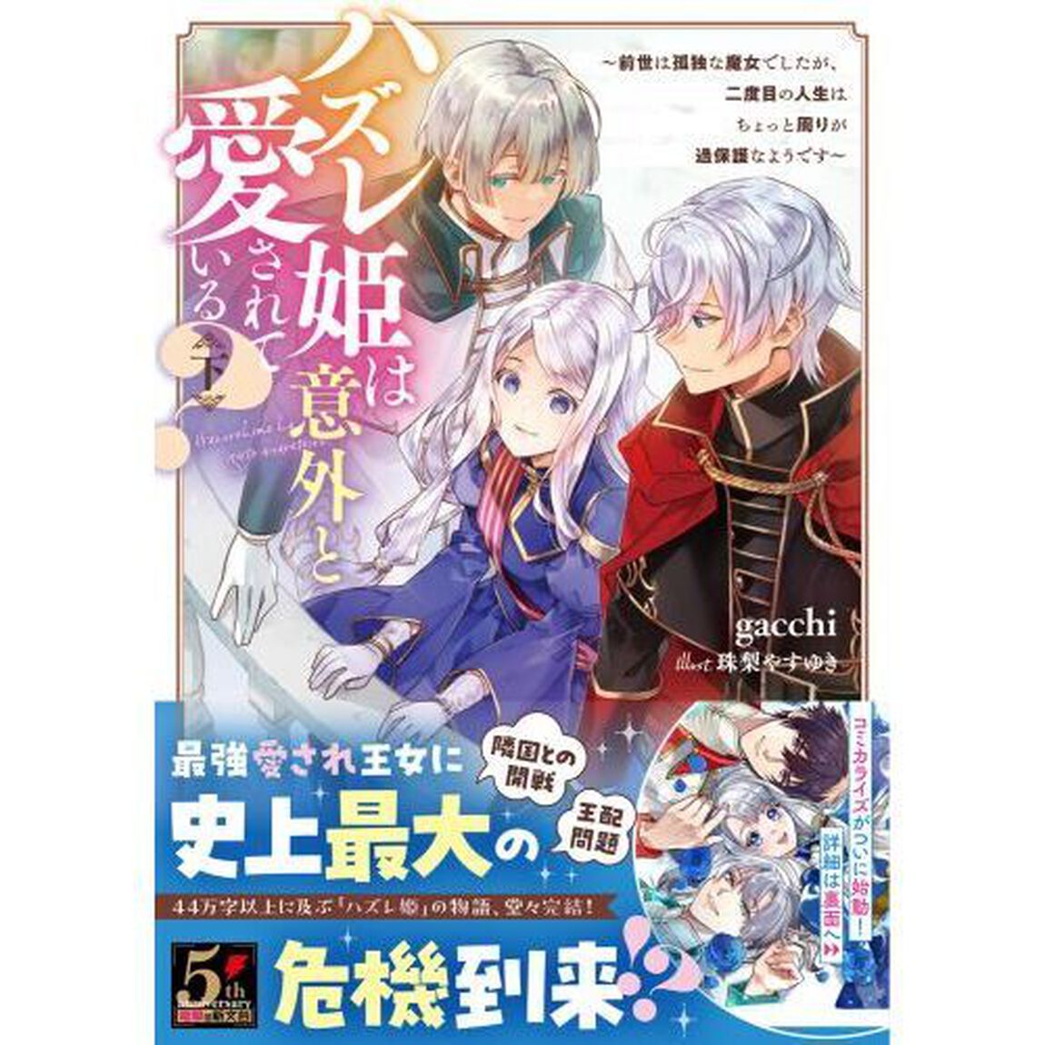 ハズレ姫は意外と愛されている？　前世は孤独な魔女でしたが、二度目の人生はちょっと周りが過保護なようです　下