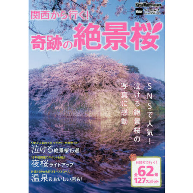 関西から行く！奇跡の絶景桜　泣ける絶景桜や夜桜ライトアップに感動