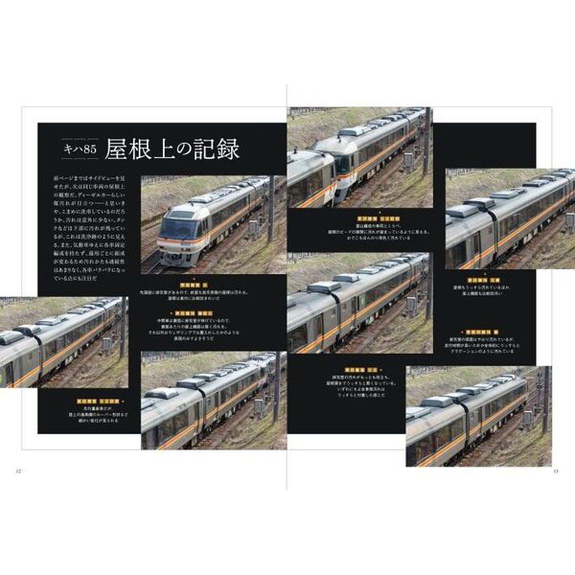 鉄道模型のための車両資料集　キハ８５・キハ１８３