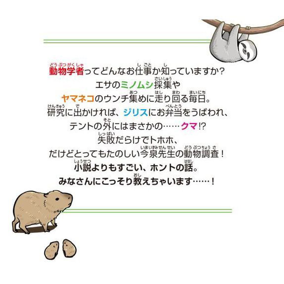 今泉先生のゆかいな動物日記