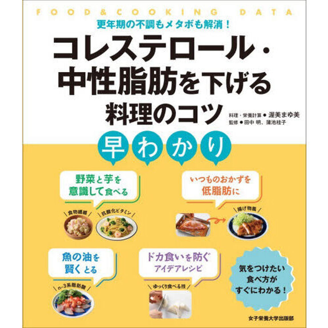 コレステロール・中性脂肪を下げる料理のコツ早わかり　更年期の不調もメタボも解消！