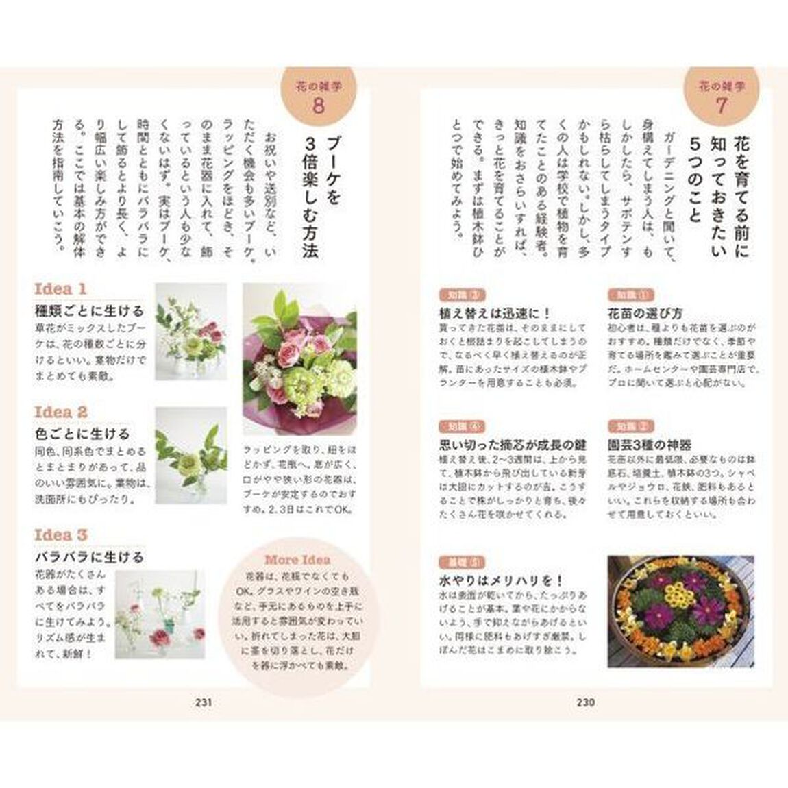 散歩が楽しくなる花の手帳