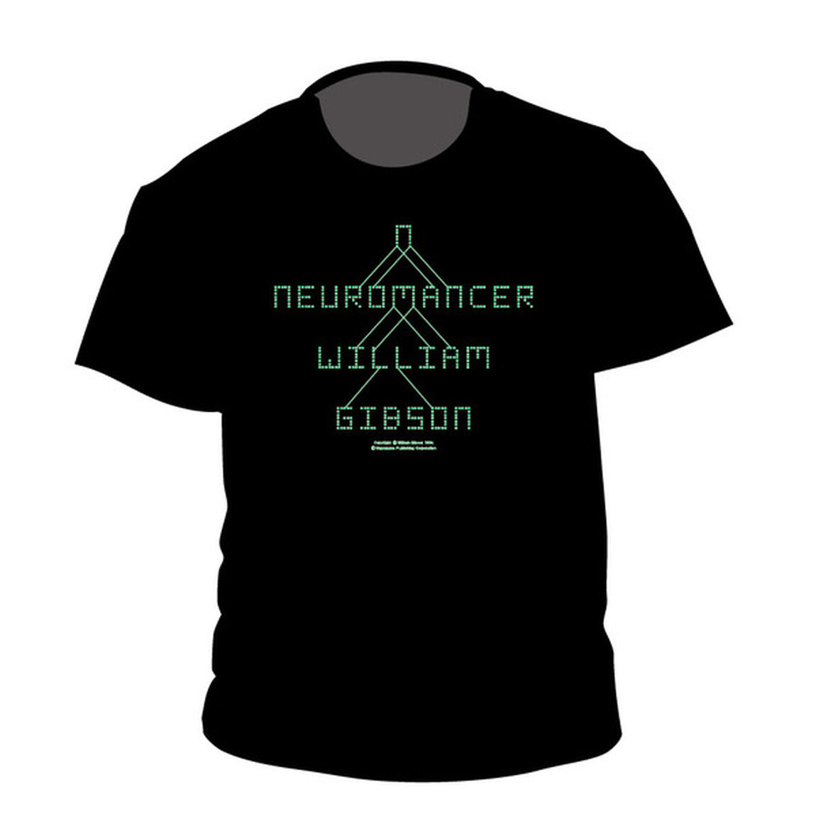 Ｔシャツ　ニューロマンサー・黒／サイズ　Ｍ