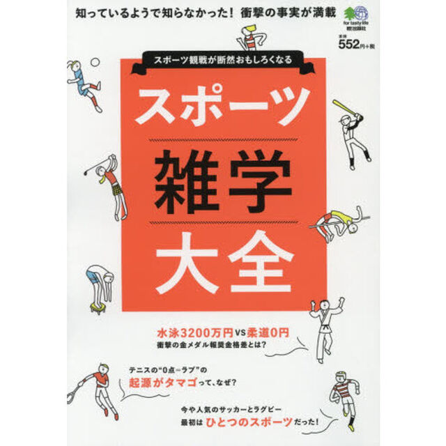 スポーツ雑学大全　スポーツ観戦が断然おもしろくなる　知っているようで知らなかった！衝撃の事実が満載