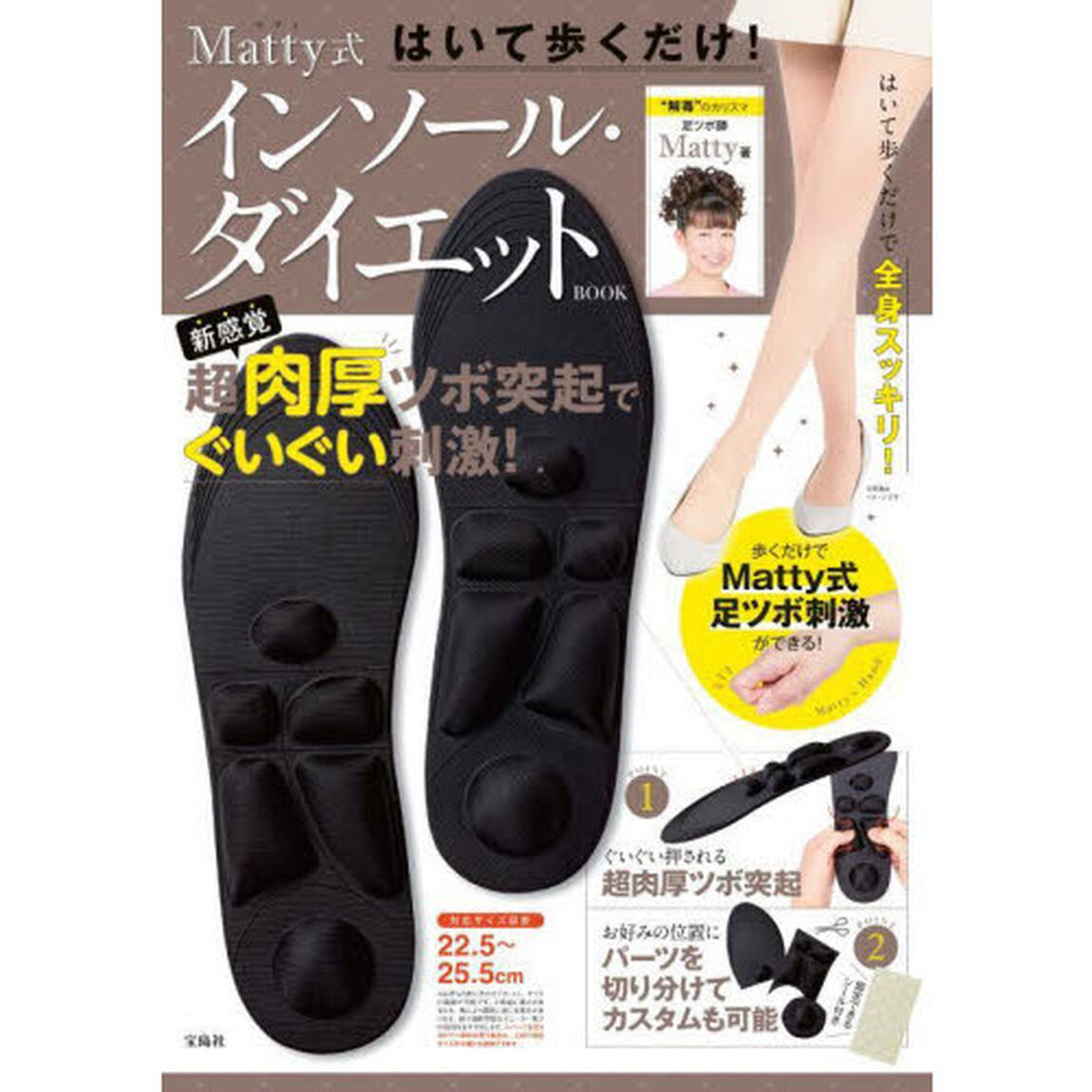 はいて歩くだけ! Matty式 インソール・ダイエット BOOK (バラエティ)