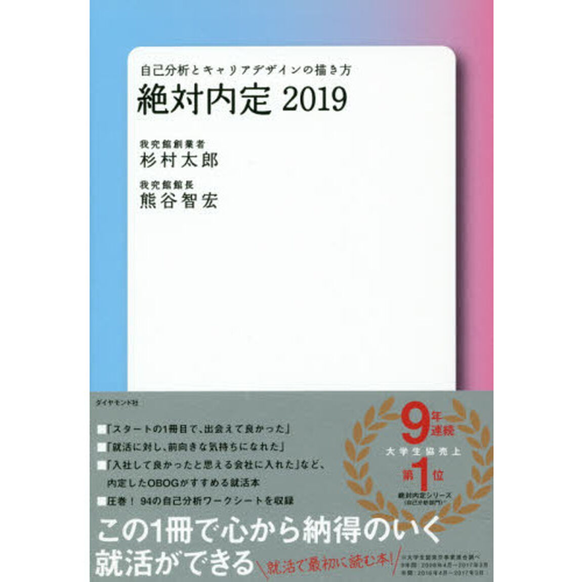 絶対内定　２０１９「自己分析とキャリアデザインの描き方」