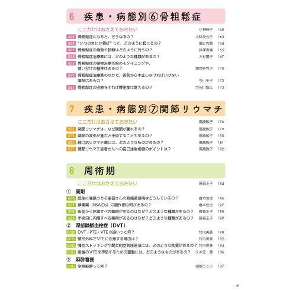 整形外科ナースのギモン　日ごろの&ldquo;？&rdquo;をまとめて解決
