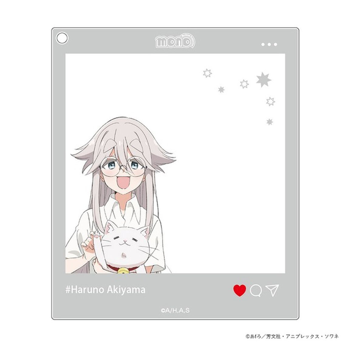 TVアニメ「mono」SNS風アクリルキーホルダー 秋山春乃