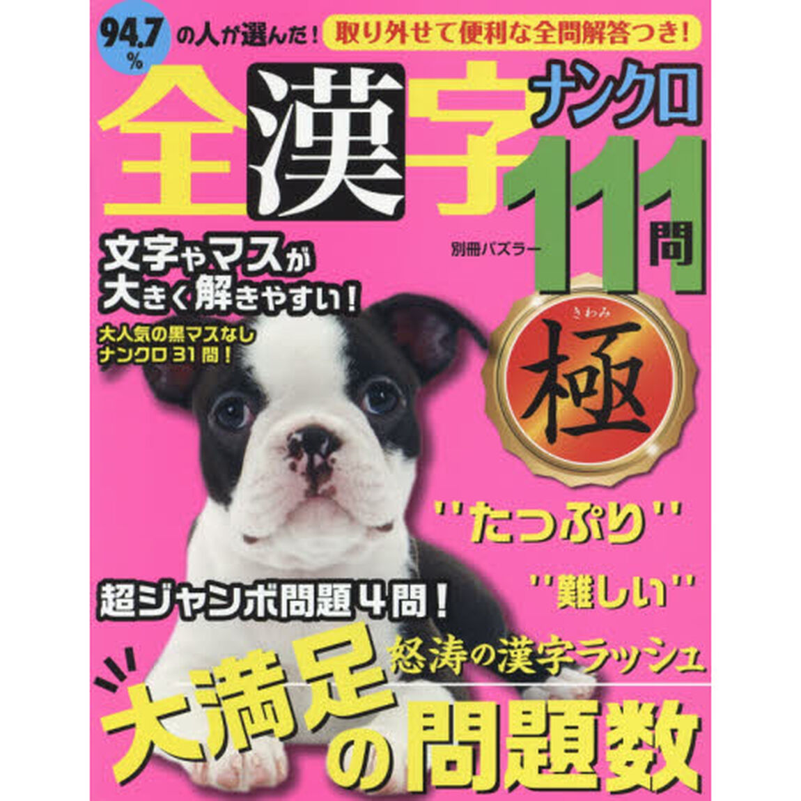 全漢字ナンクロ１１１問　極