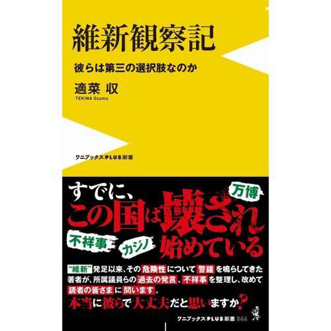 維新観察記　彼らは第三の選択肢なのか