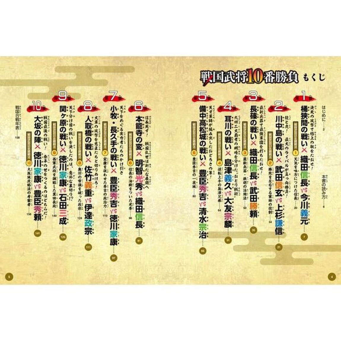 戦国武将１０番勝負