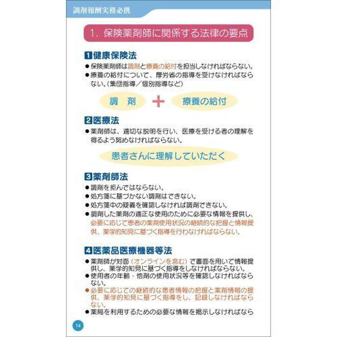 調剤報酬実務必携　２０２４年６月版「改訂版」