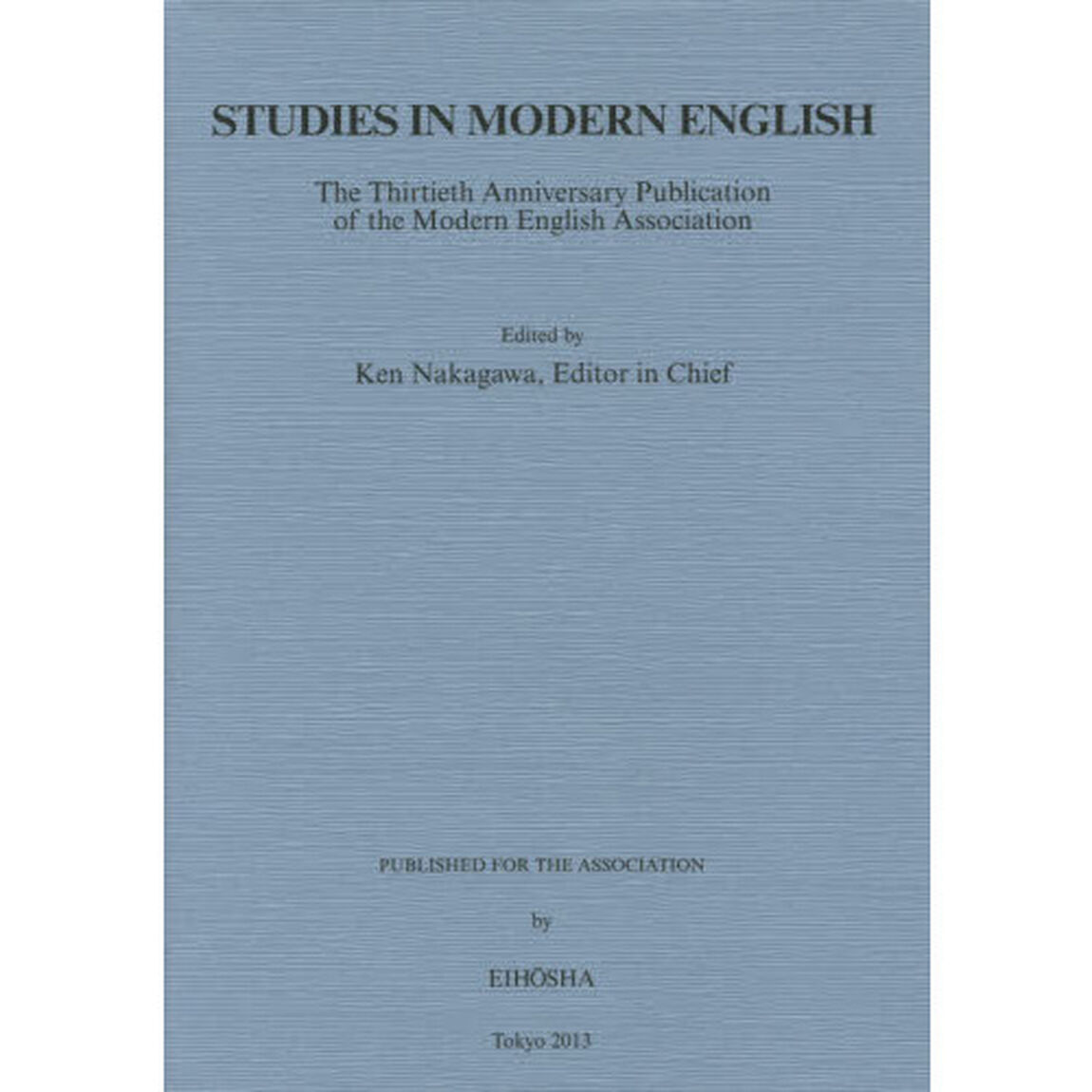 STUDIES IN MODERN ENGLISH