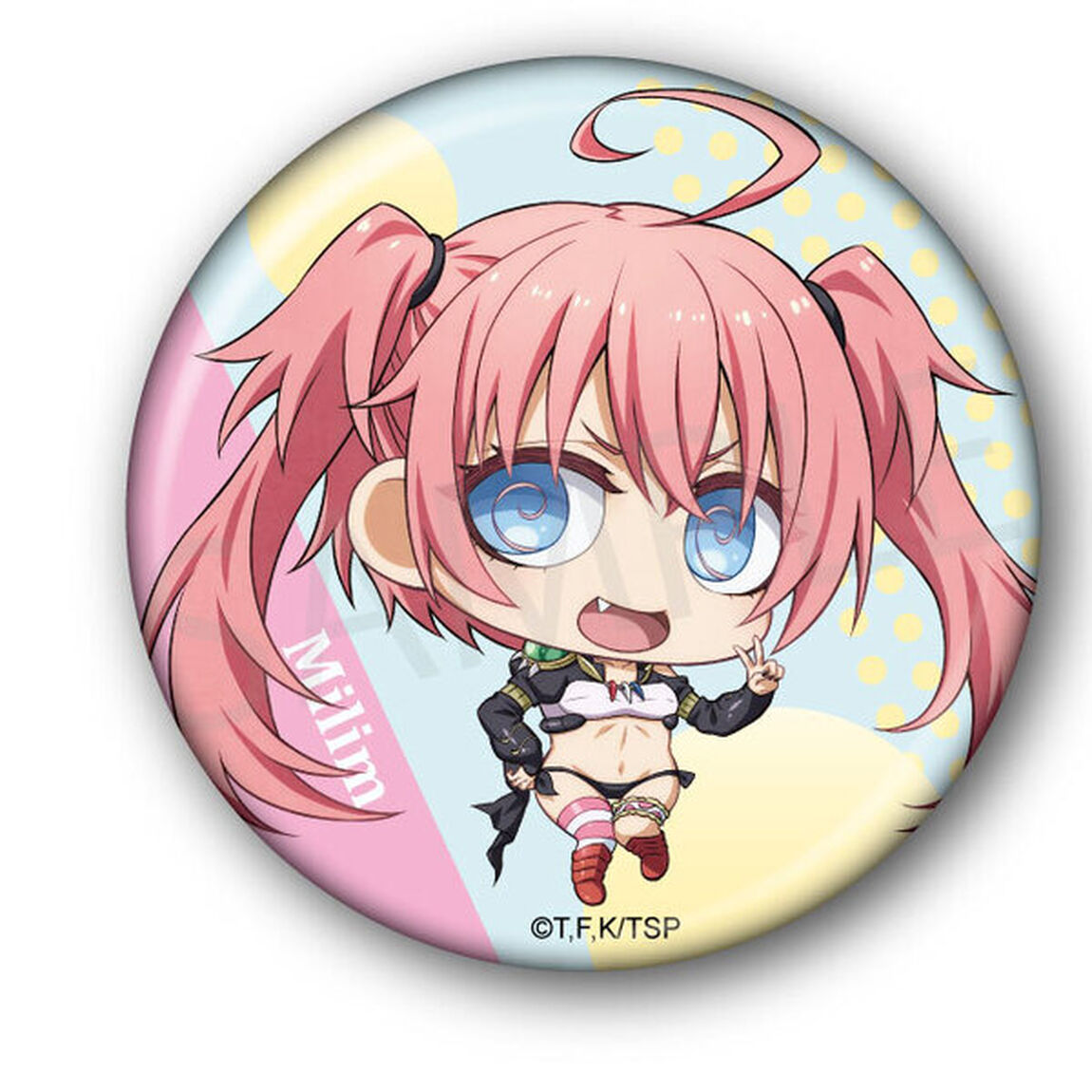 『転生したらスライムだった件』ちゃいキャラぷらす　トレーディング缶バッジ　全10種 （2024年7月以降発売予定）