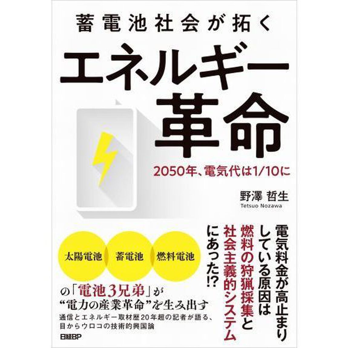 蓄電池社会が拓く エネルギー革命