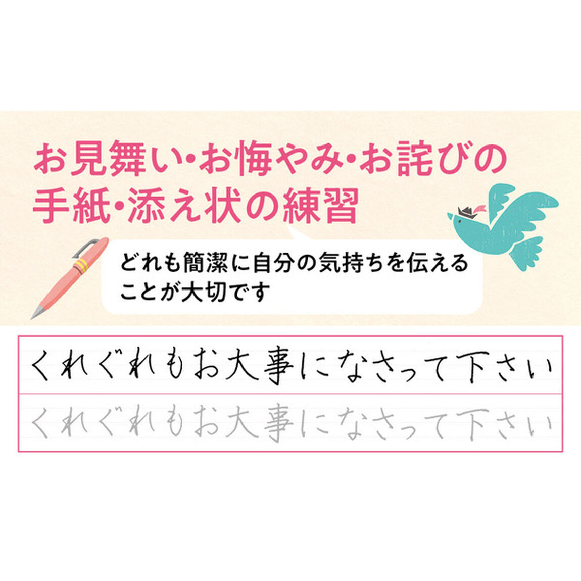 中塚翠涛の30日できれいな字が書けるペン字練習帳 手紙とはがき (TJMOOK)