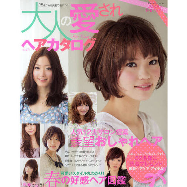 大人の愛されヘアカタログ　２５歳からは美髪で差がつく　Ｖｏｌ．１０「人気１２大サロン提案羨望おしゃれヘア」