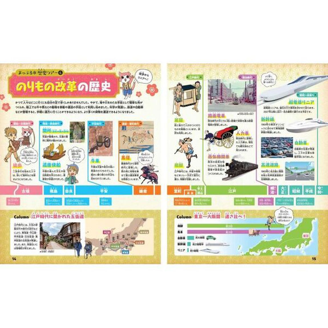 地図と図解でバッチリわかる日本の歴史おもしろ図鑑