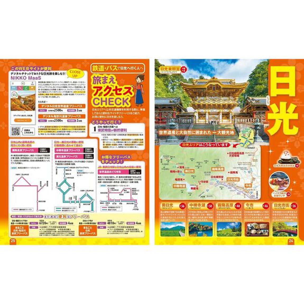 まっぷる 日光・那須 鬼怒川・塩原'26