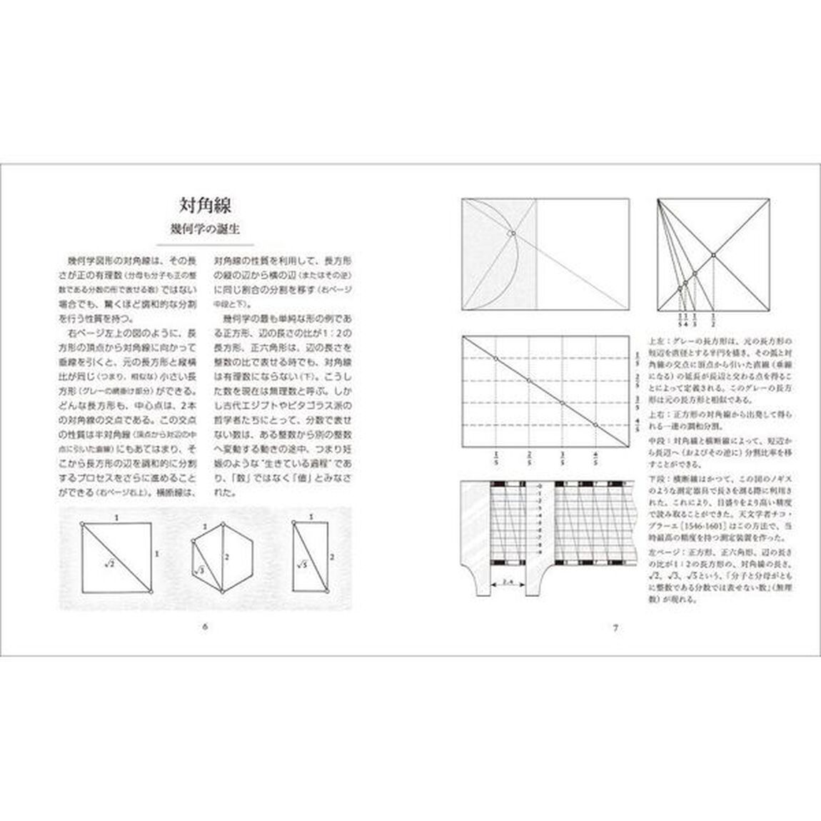 〈ダイアグラム〉の不思議　半対角線が創り出す驚きの幾何学