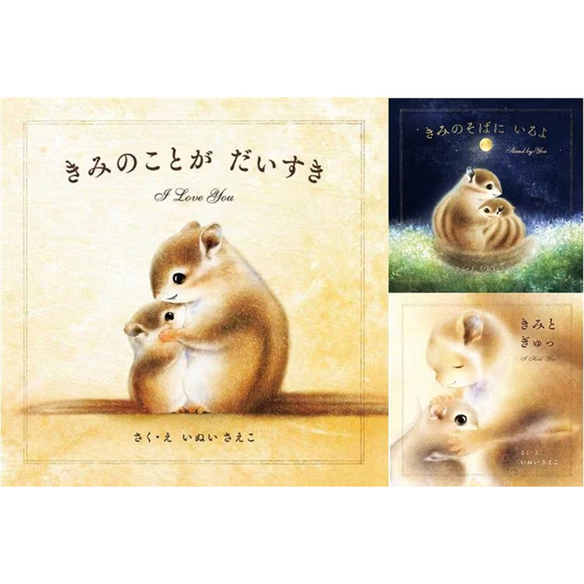 ◆きみのことがだいすき・きみのそばにいるよ・きみとぎゅっ　３冊セット