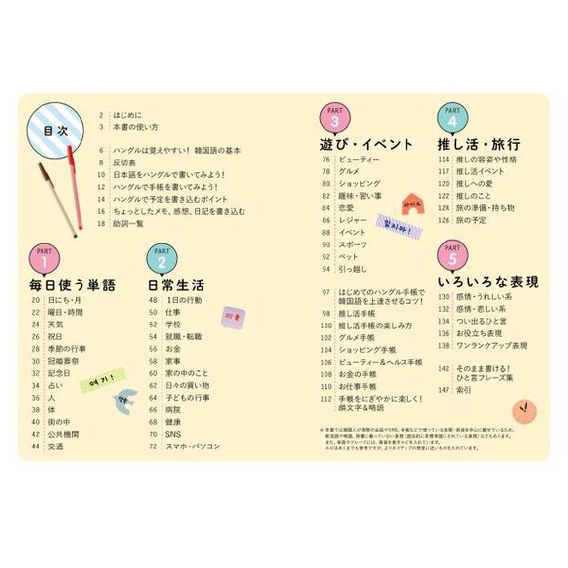 手帳にひと言書くだけで、韓国語がどんどん上達する本