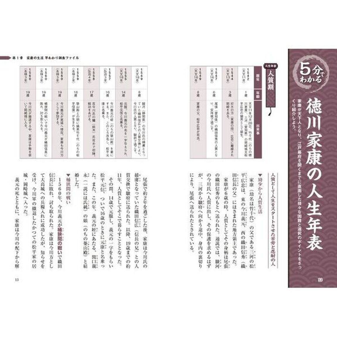 なるほど徳川家康　３０分でまるっとわかる！　歴史が苦手な人のための早わかり調査ファイル