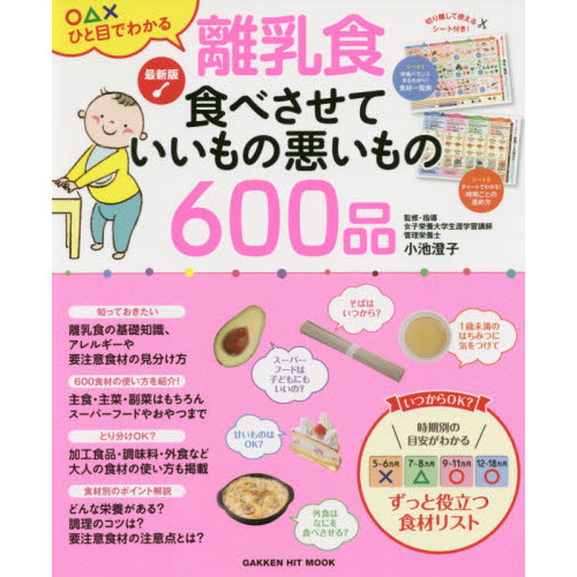離乳食食べさせていいもの悪いもの６００品　最新版　○△&times;ひと目でわかる