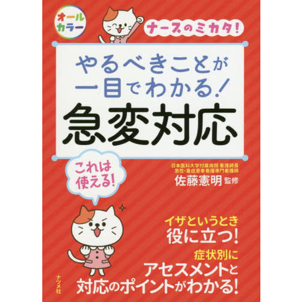 やるべきことが一目でわかる！急変対応　ナースのミカタ！