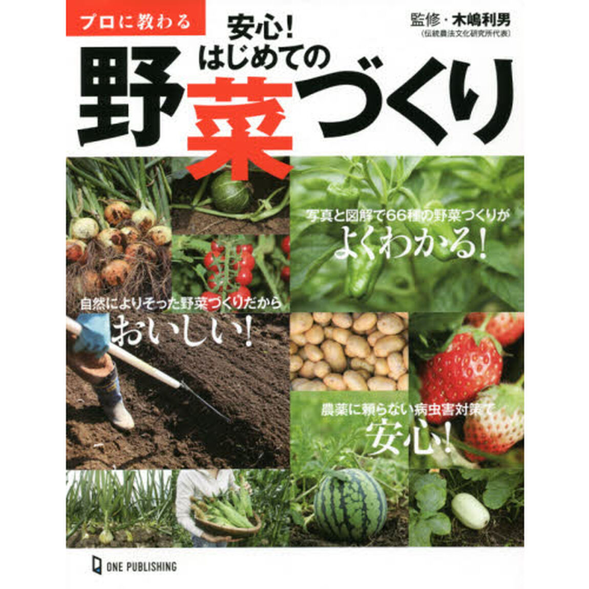 プロに教わる安心！はじめての野菜づくり