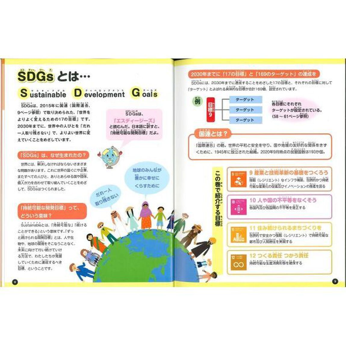 ＳＤＧｓを学んで新聞を作ろう　〔３〕「学ぼう！ＳＤＧｓ目標９〜１２　産業・格差・まちづくり・つくる＆つかう責任」