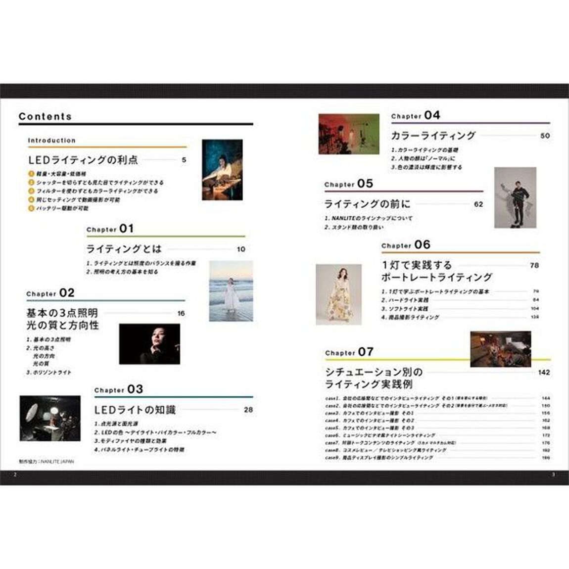 ＬＥＤライトで実践するムービー＆スチルライティング図解