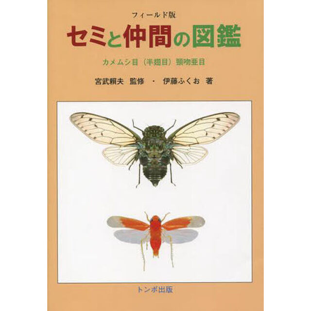セミと仲間の図鑑　フィールド版　カメムシ目〈半翅目〉頸吻亜目