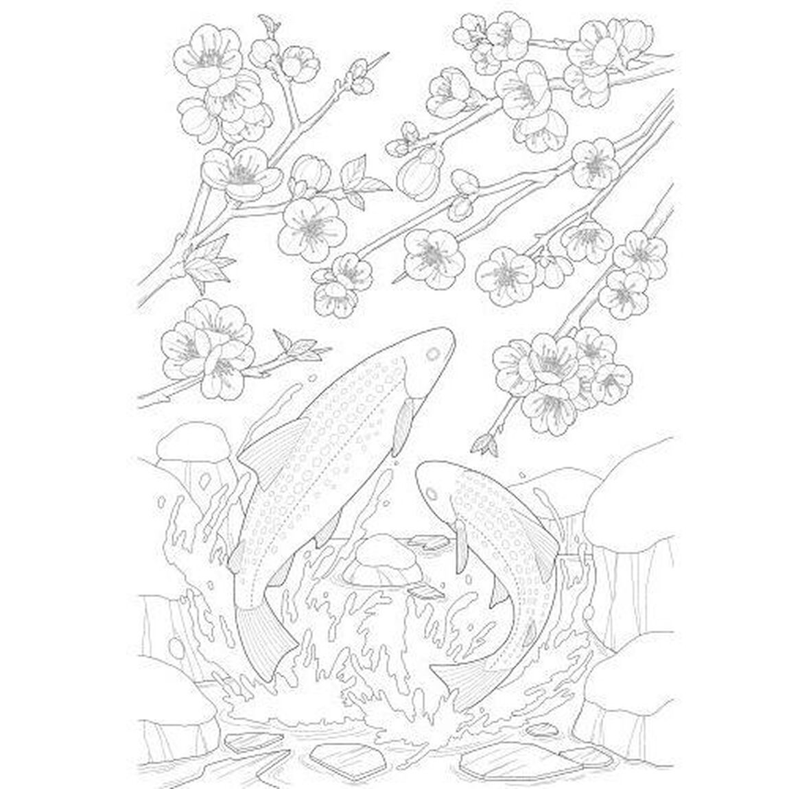 心のコリがスーッとほぐれる大人のぬり絵七十二候の想い出