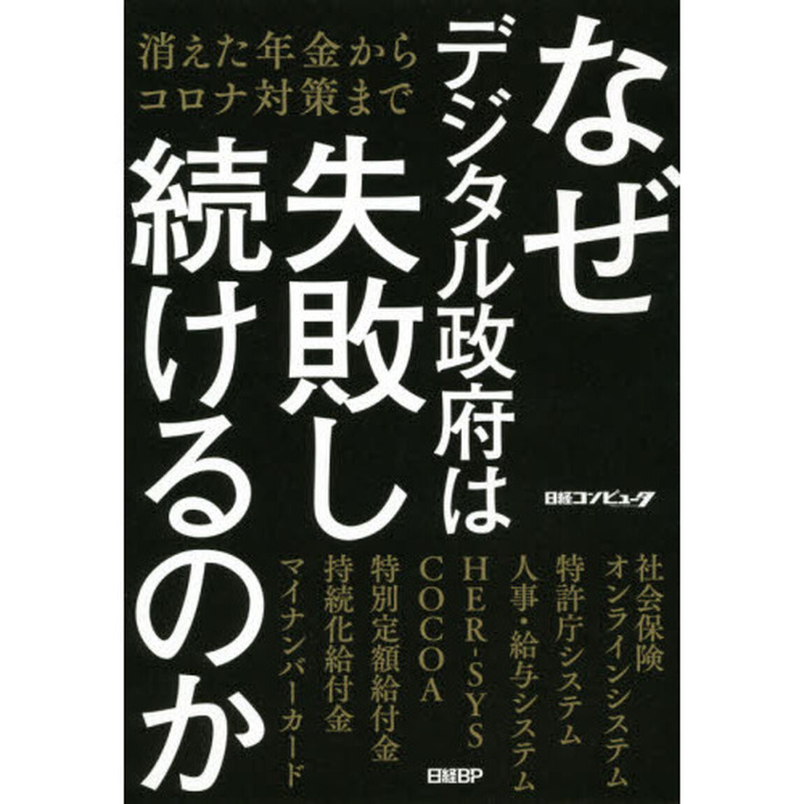 なぜデジタル政府は失敗し続けるのか　消えた年金からコロナ対策まで