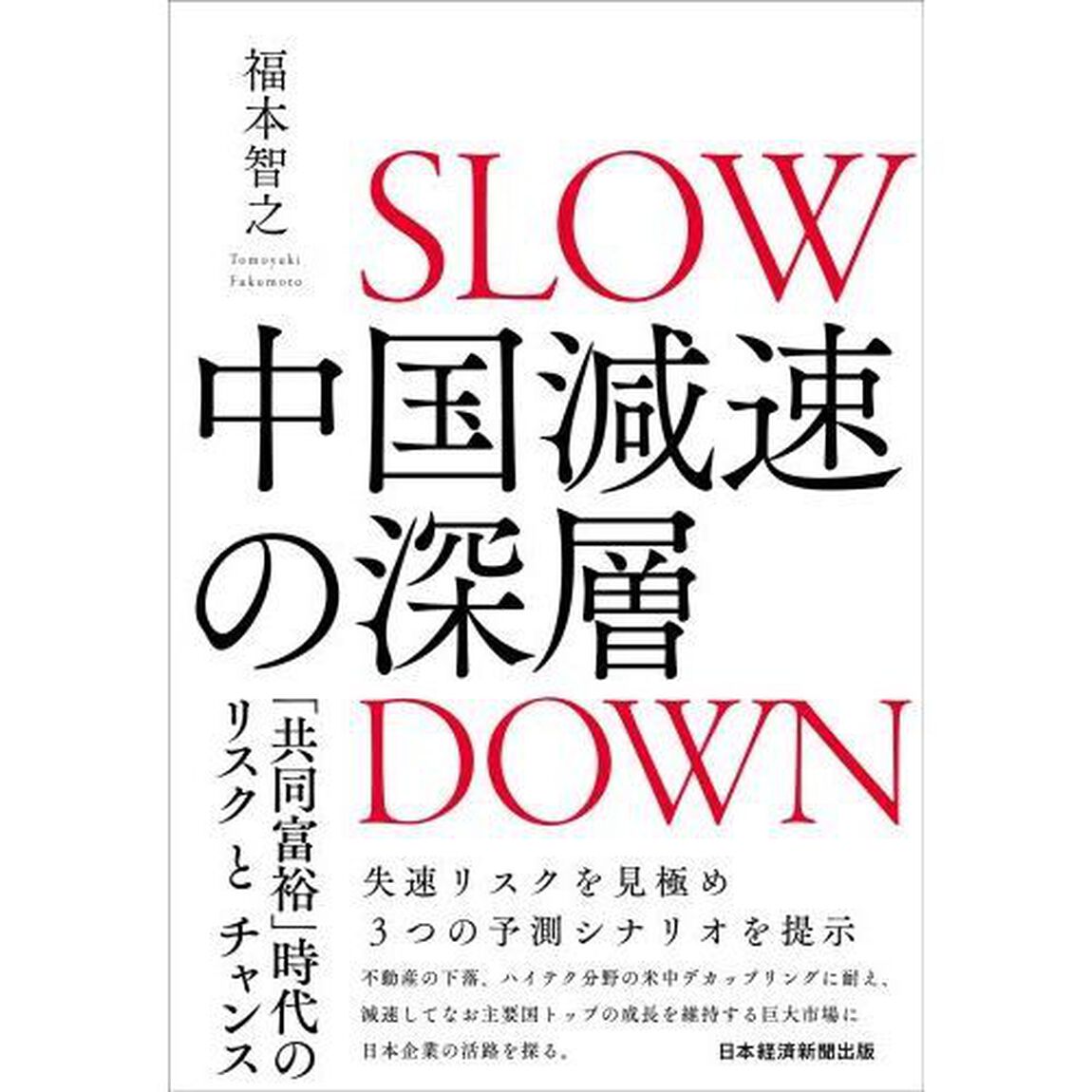 中国減速の深層　「共同富裕」時代のリスクとチャンス