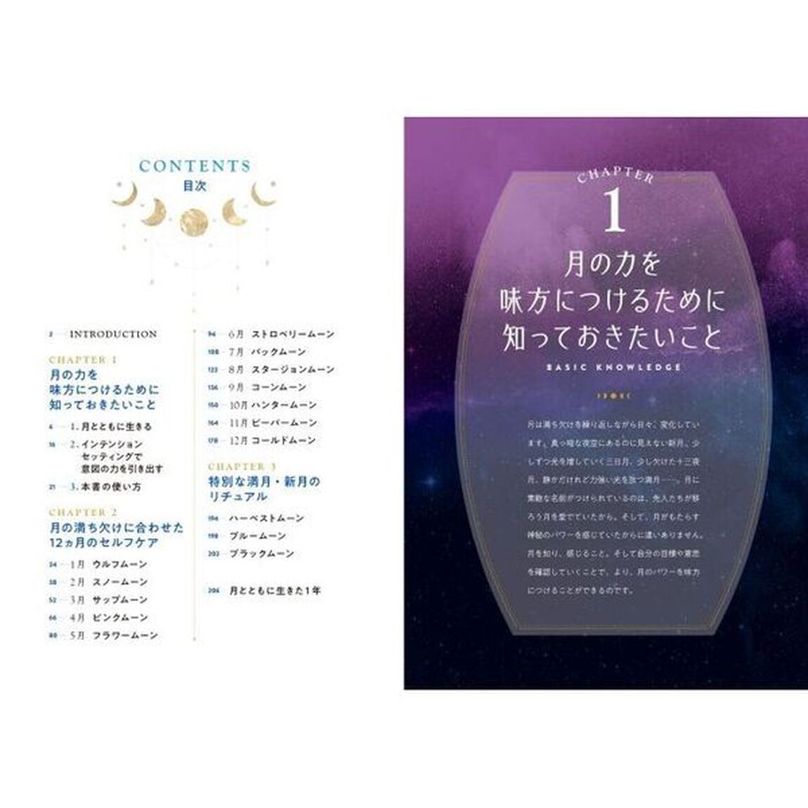 １２ヵ月のムーンリチュアルＢＯＯＫ　月の力を味方につける心と体と魂のセルフケア
