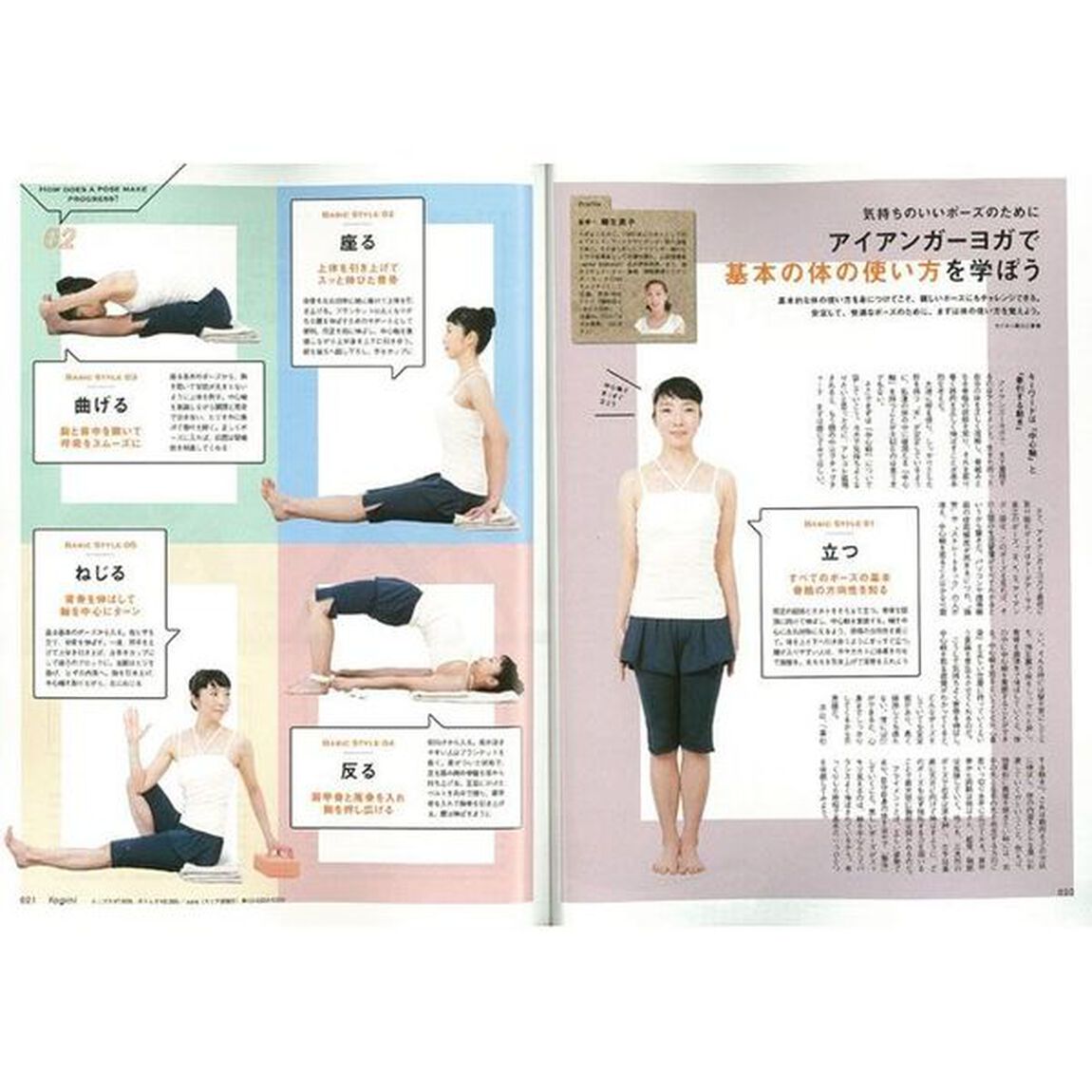 Ｙｏｇｉｎｉ　ヨガでシンプル・ビューティ・ライフ　ｖｏｌ．４１「特集ポーズを上達するためにすべきこと」