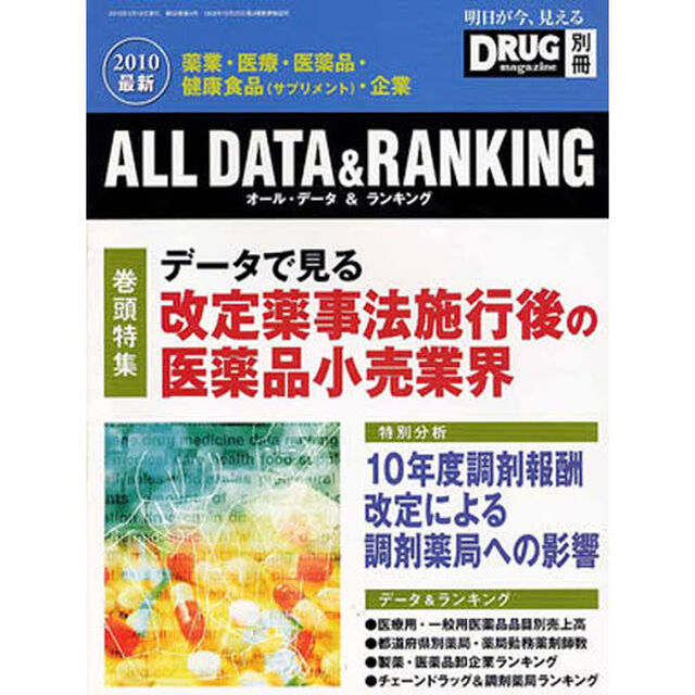 &rsquo;１０　最新オール・データ＆ランキング