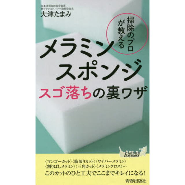 掃除のプロが教えるメラミンスポンジスゴ落ちの裏ワザ