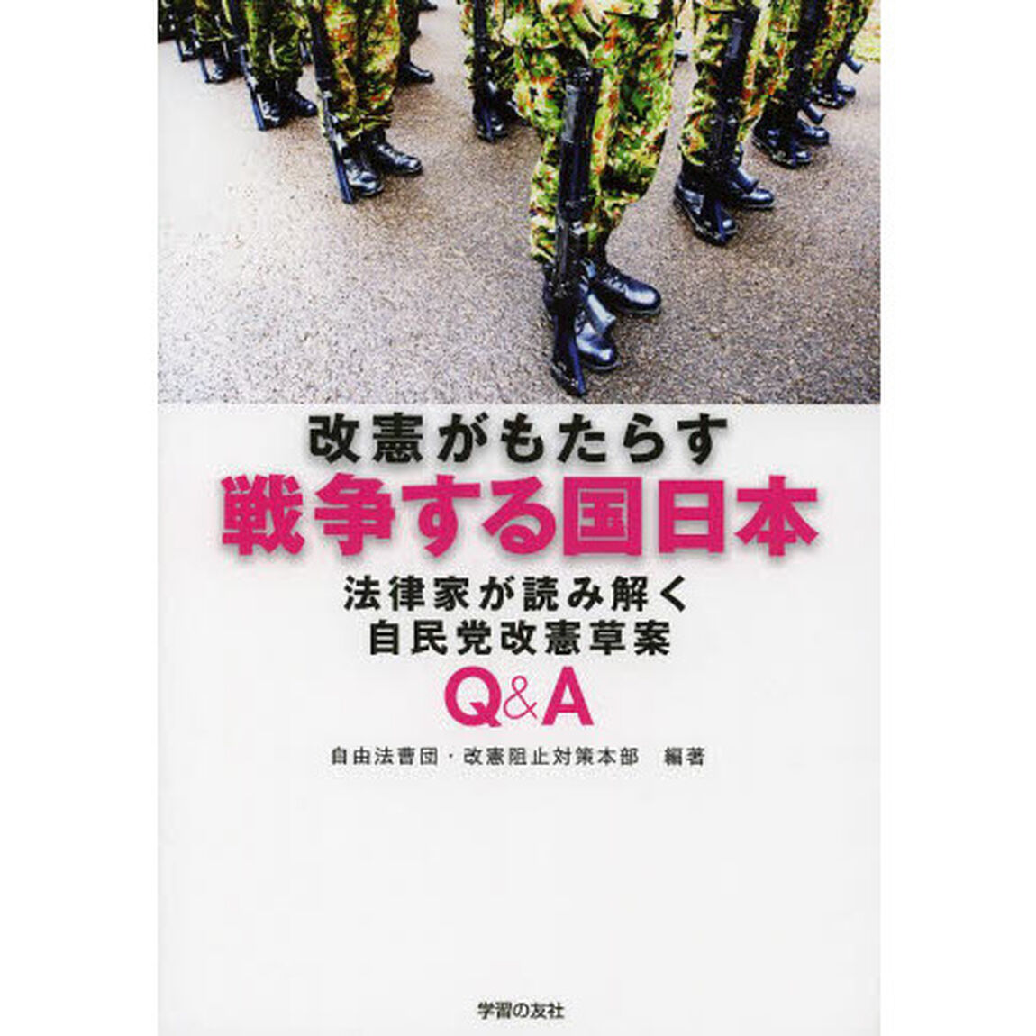 改憲がもたらす戦争する国日本　法律家が読み解く自民党改憲草案Ｑ＆Ａ
