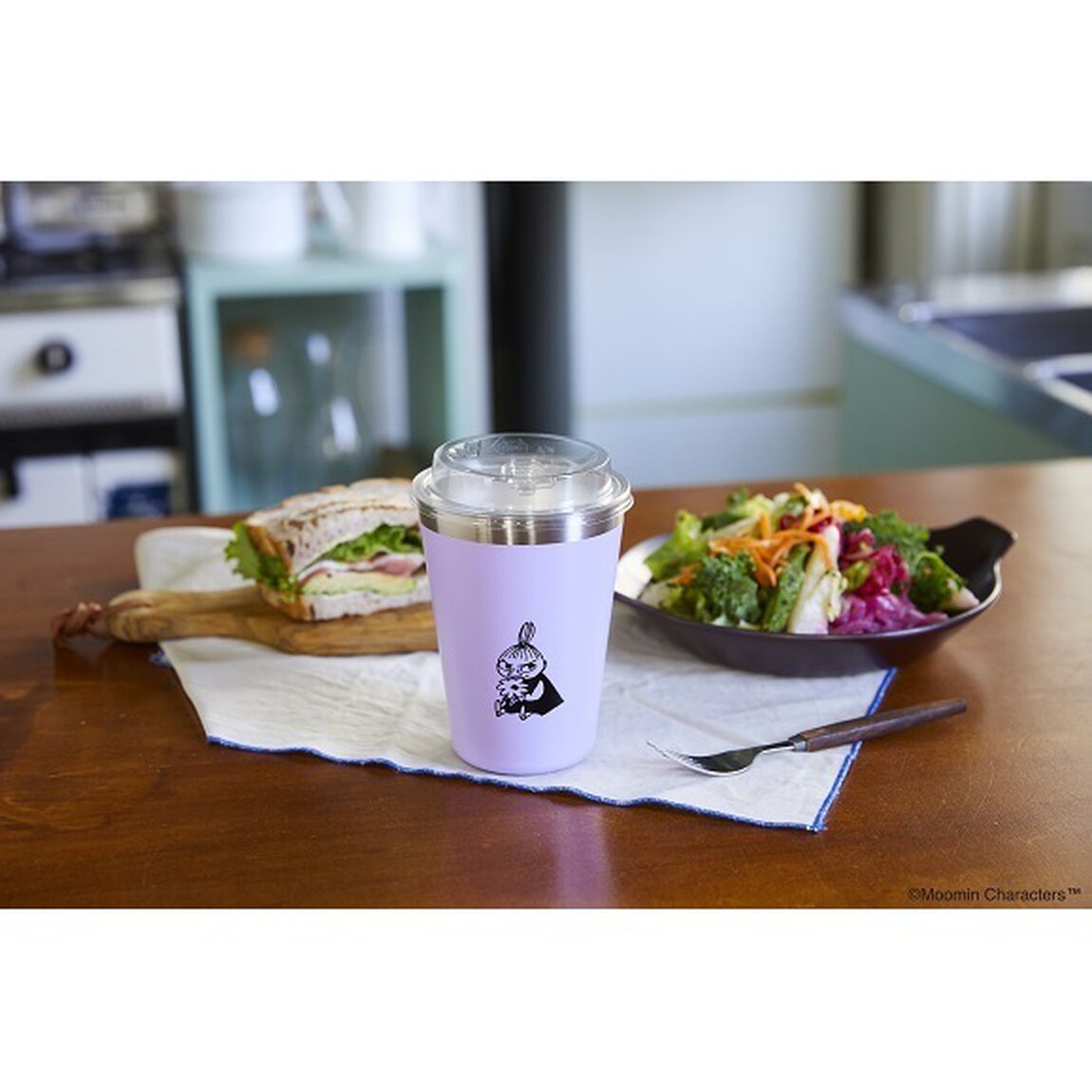 MOOMIN CUP COFFEE TUMBLER BOOK リトルミイ PURPLE ver.（セブン－イレブン／セブンネット限定）