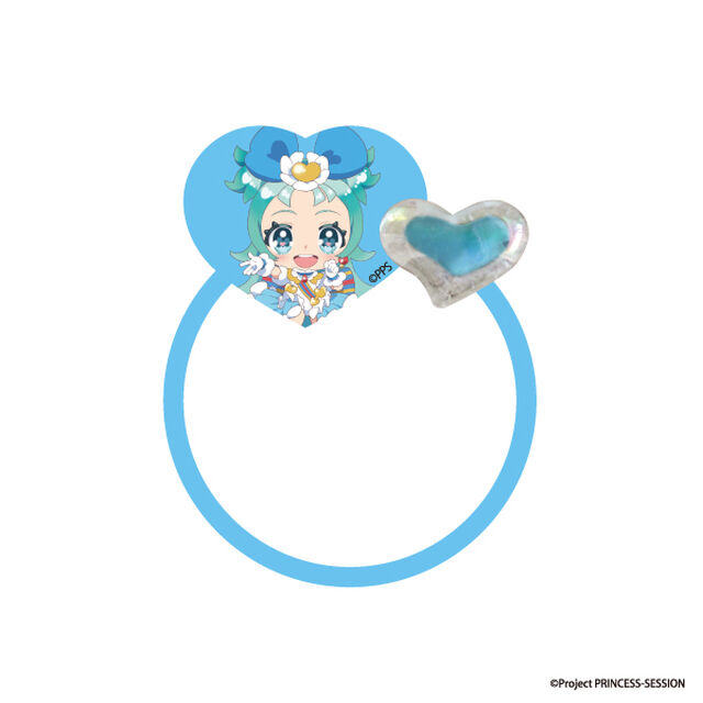 プリンセッション・オーケストラ　アクリルヘアゴム プリンセス・リップル