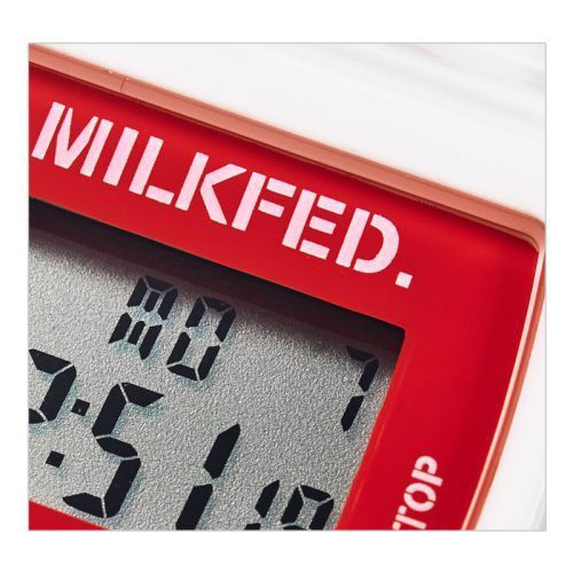 MILKFED. DIGITAL WATCH BOOK WHITE (ブランドブック)
