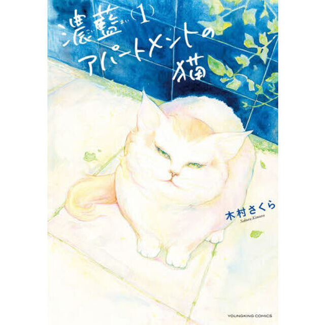 濃藍アパートメントの猫 1