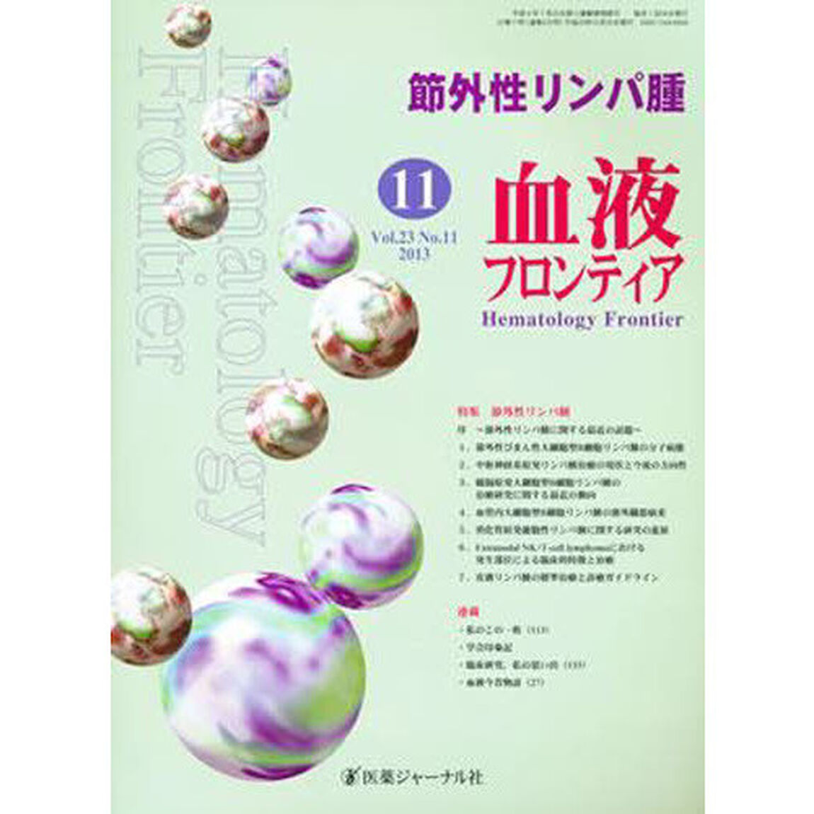 血液フロンティア２０１３　１１